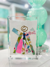Load image into Gallery viewer, Mixed Media Angel in Acrylic Frame 1