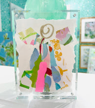 Load image into Gallery viewer, Mixed Media Angel in Acrylic Frame 12