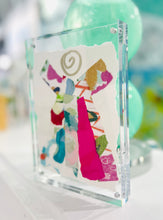 Load image into Gallery viewer, Mixed Media Angel in Acrylic Frame 15