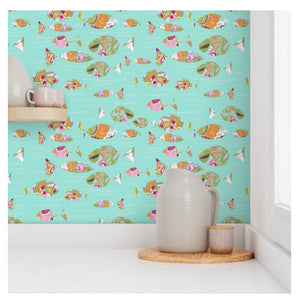 Wallpaper-Happy Fish