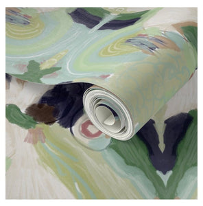 Wallpaper-Minted Navy Abstract