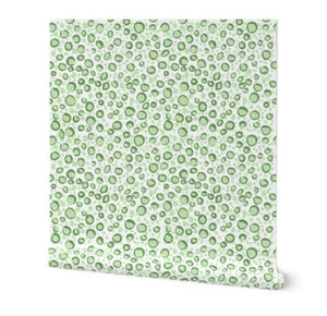 Wallpaper-Green Pebbles